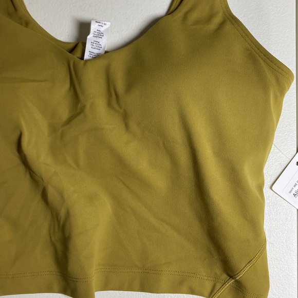 🔥 Lululemon Align Tank Auric Gold Yellow 6 - Picture 7 of 8